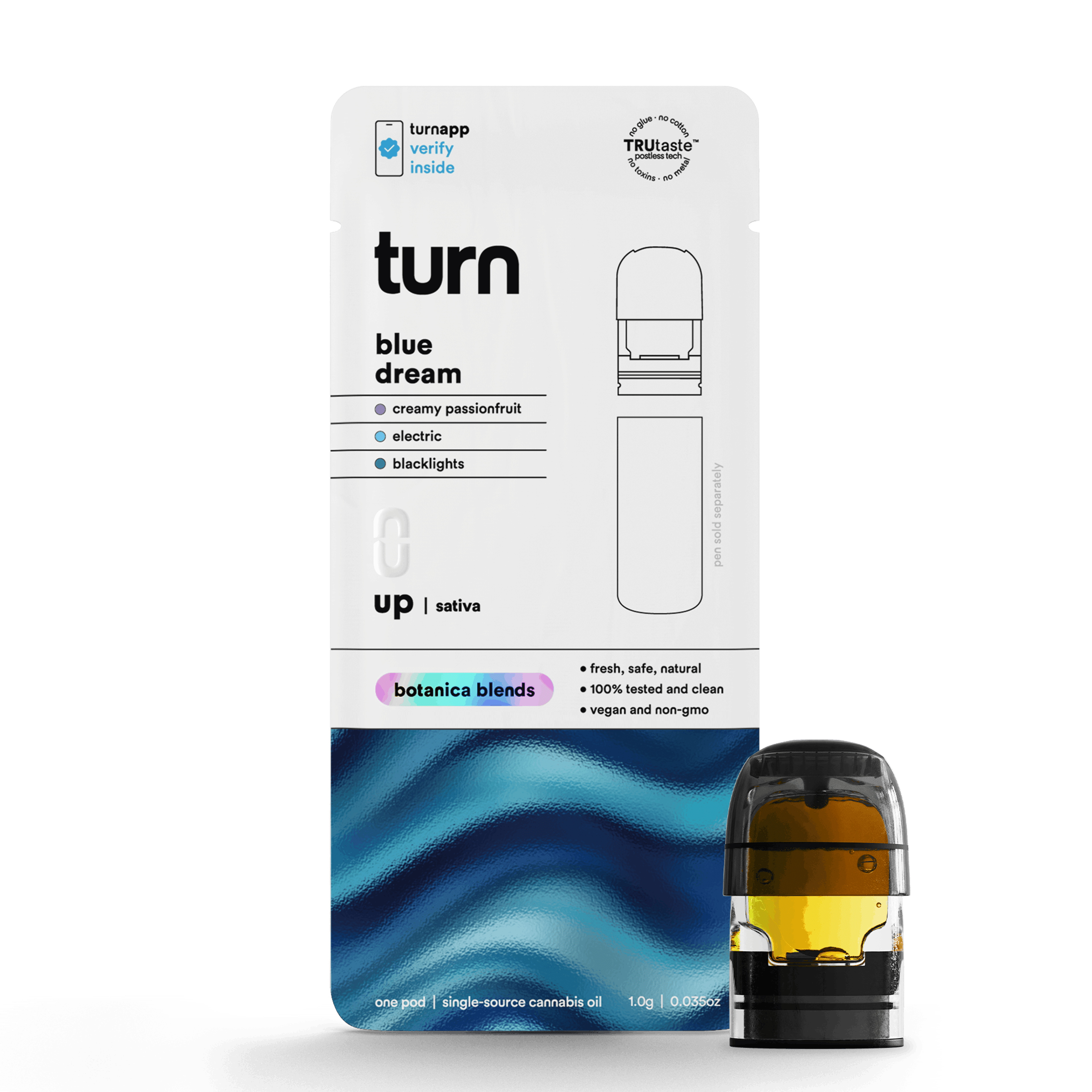 1.0g POD | blue dream | botanica blends | up | - Turn - - $35 - Vape Pens