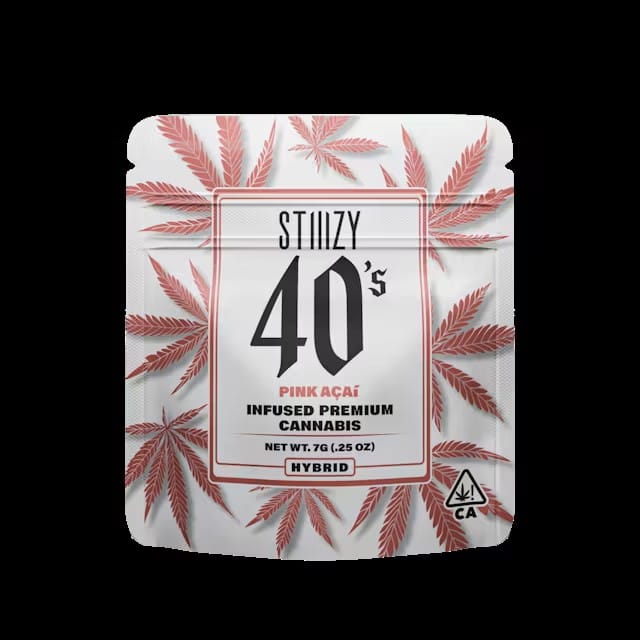 Pink Acai 40's Infused 7g - Stiiizy -  - $49 - Infused Flower