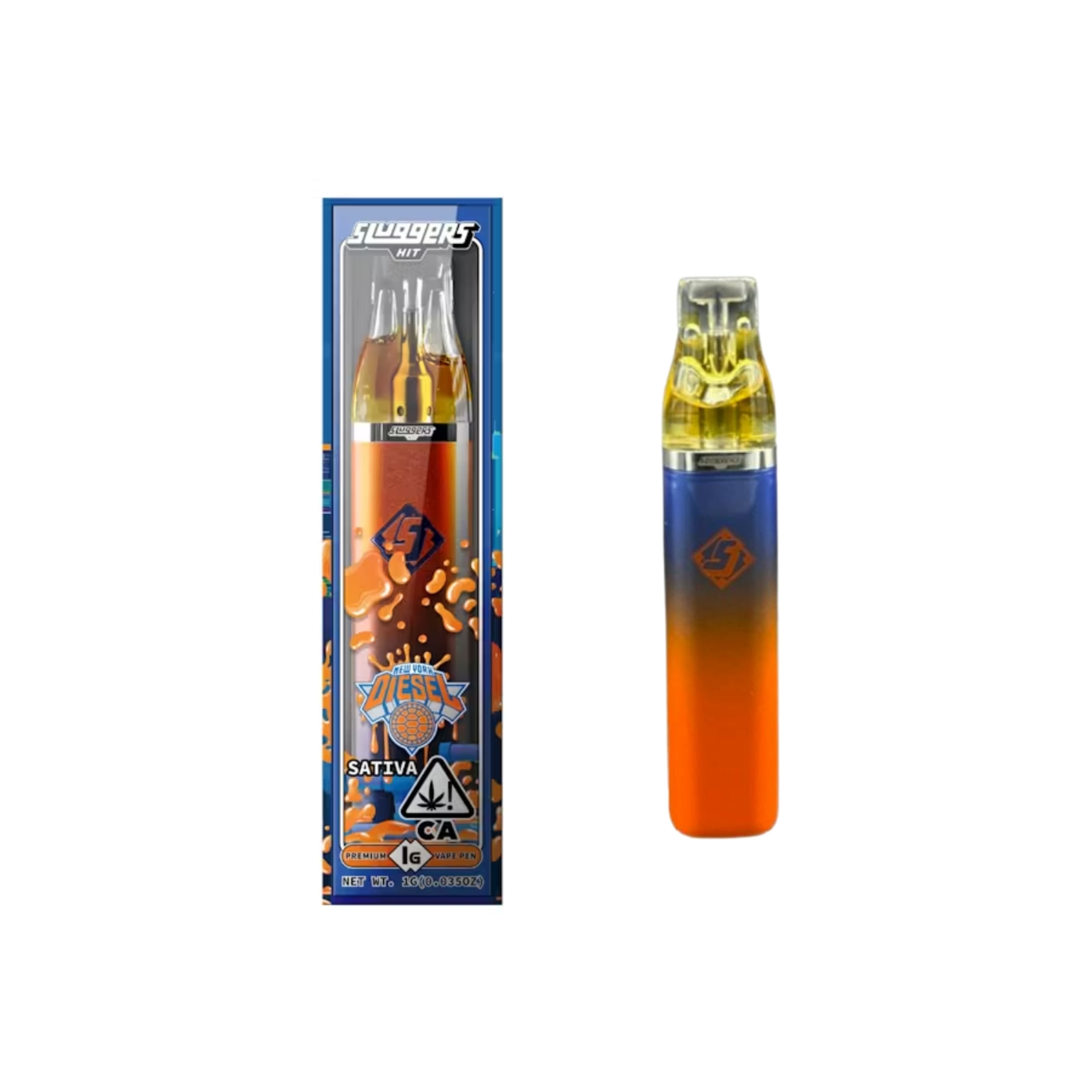 NYC Diesel Live Resin Diamonds AIO 1.2g - Sluggers Hit - - $32.74 - Vapes