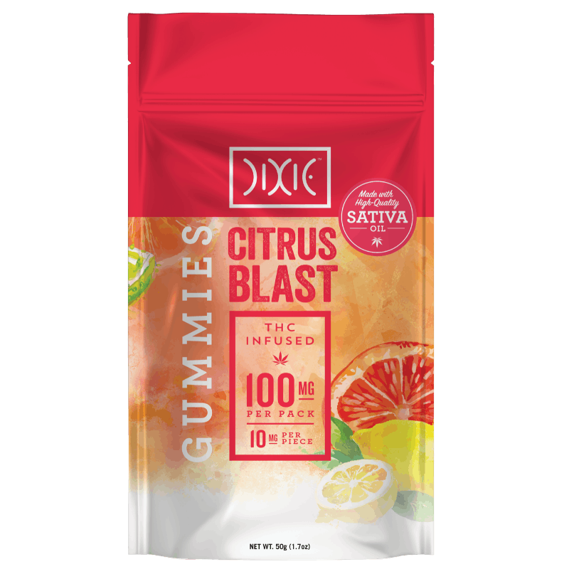 CITRUS BLAST 10MG 10PK GUMMIES - Dixie -  - $13.97 - Edible (weight - each)