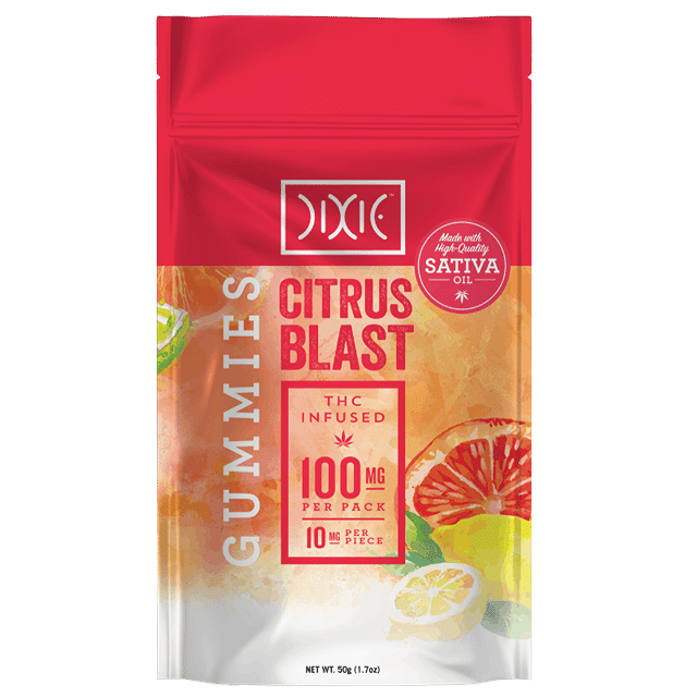 100mg Citrus Blast Gummies