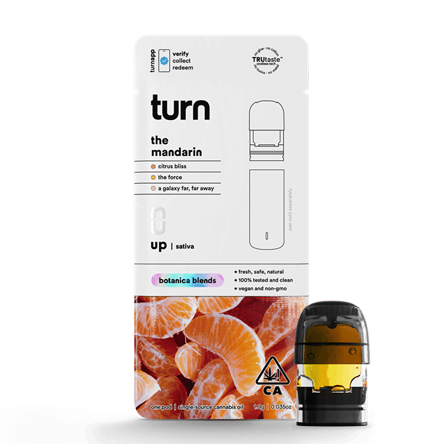 The mandarin | Pod 1g | botanica blends | up |