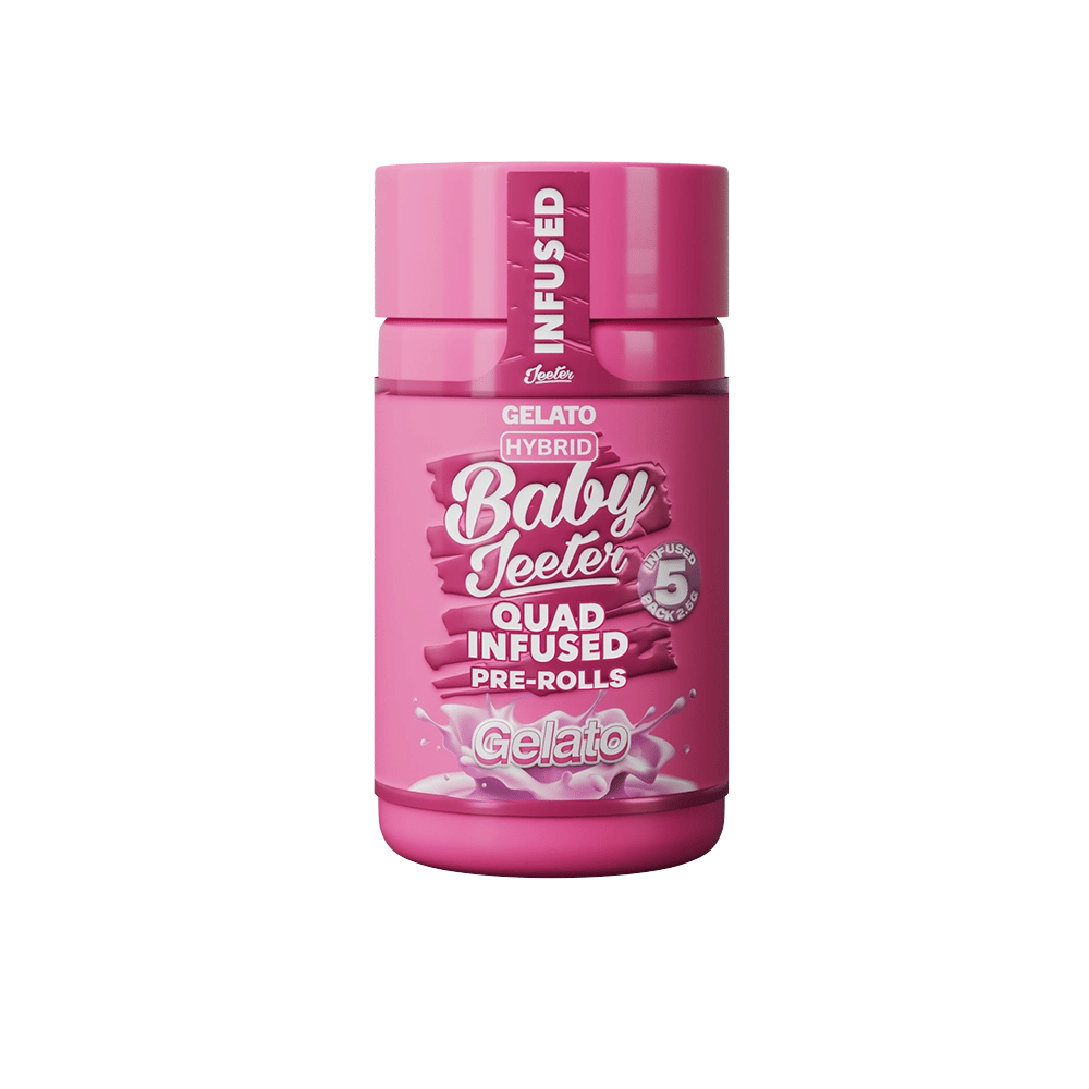 Gelato Quad Infused Baby Jeeter Pre-Rolls (5PK) (2.5G) - Jeeter - (5PK) (2.5G) - $30 - Preroll