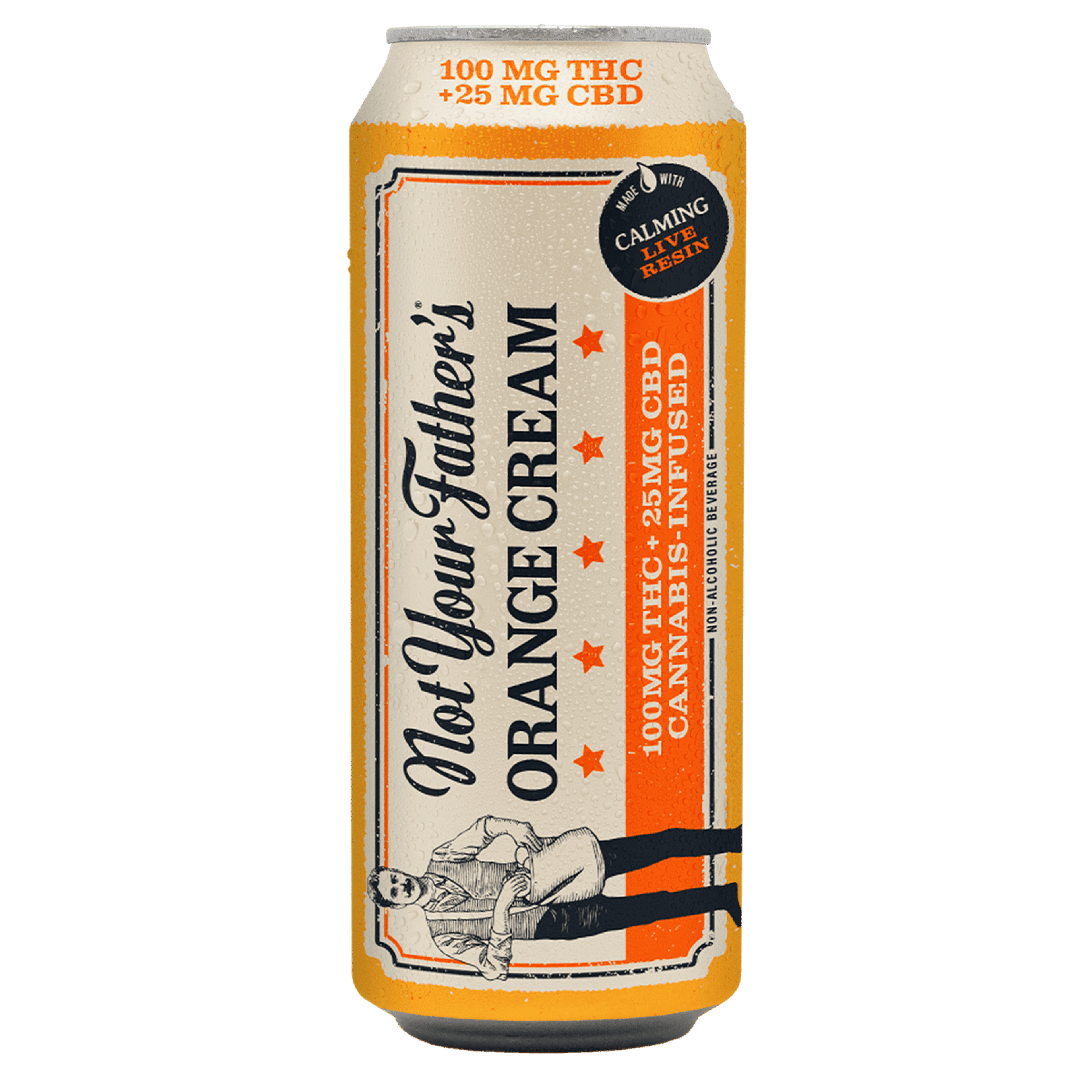 Orange Cream - 100mg - Not Your Father's - - $10 - Infused Beverage