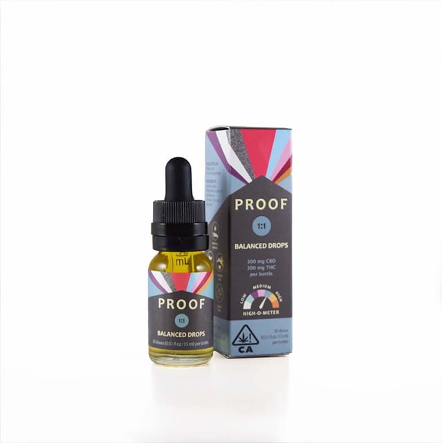 BALANCED DROPS | 1:1 CBD:THC | PROOF