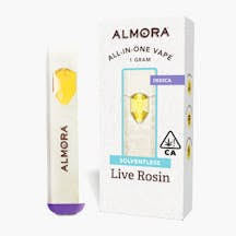 Master Kush | 1g All-In-One cart Solventless Live Rosin