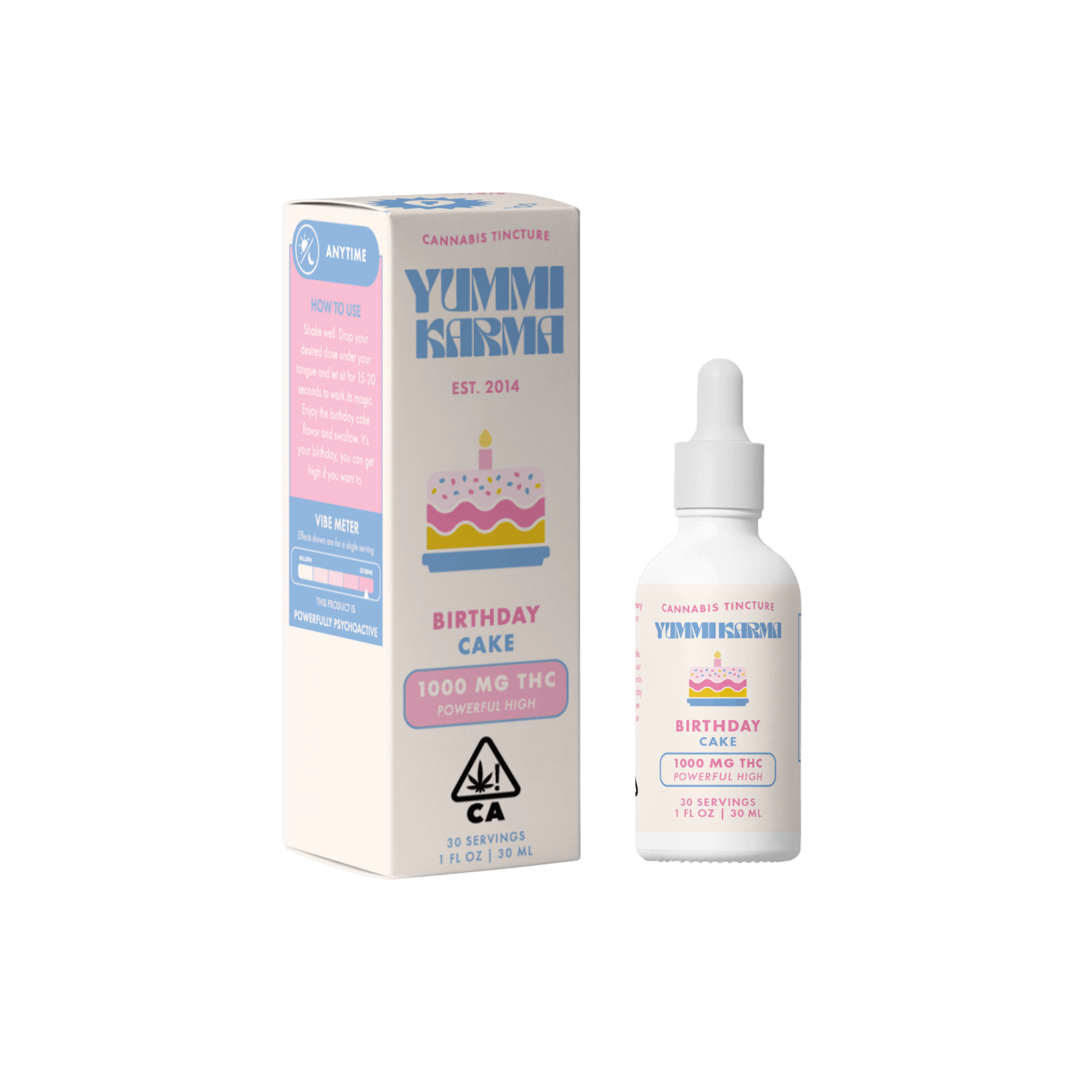 Yummi Karma: Birthday Cake | Tincture - 1000mg - Yummi Karma - - $55 - Tincture
