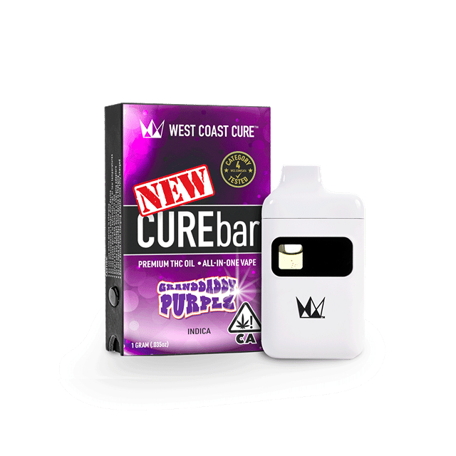 West Coast Cure: Granddaddy Purple Curebar 2.0