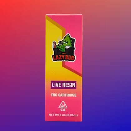 Live Resin 1g Cart - Pink Champagne - 90% THC - Lazy Buds -  - $18 - Vapes/PODS