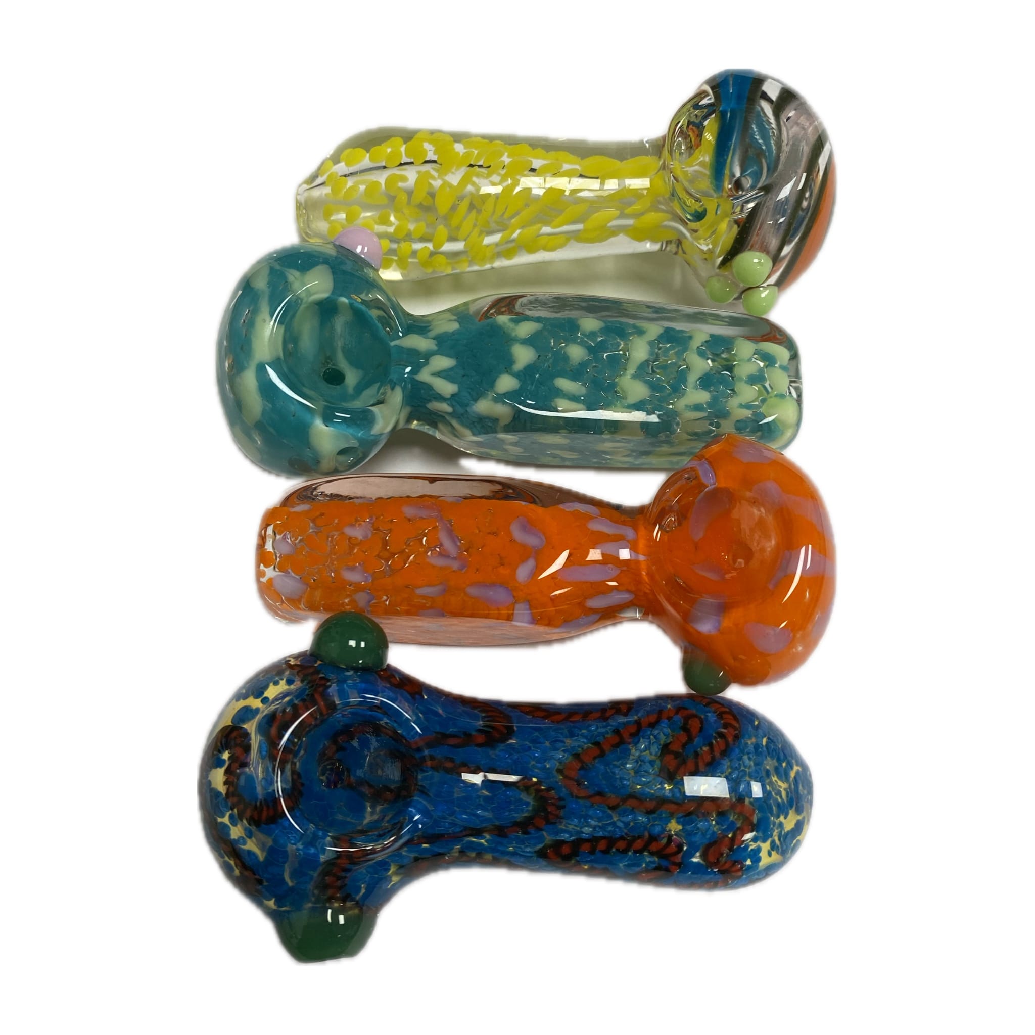 $10 Glass Hand Pipe (Assorted Colors) - Glass and Accessories -  - $10 - Paraphernalia