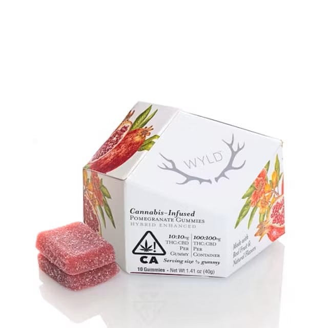 Pomegranate CBD/THC - WYLD - null - $22 - Edible