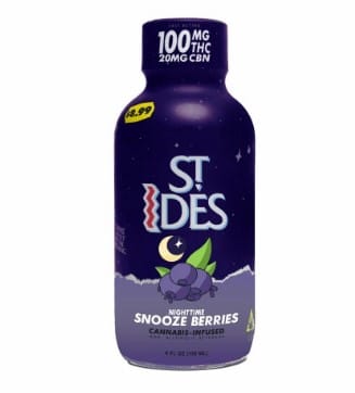 Snooze Berries Shot 100mg - St. Ides - Drink - $8 - Edible
