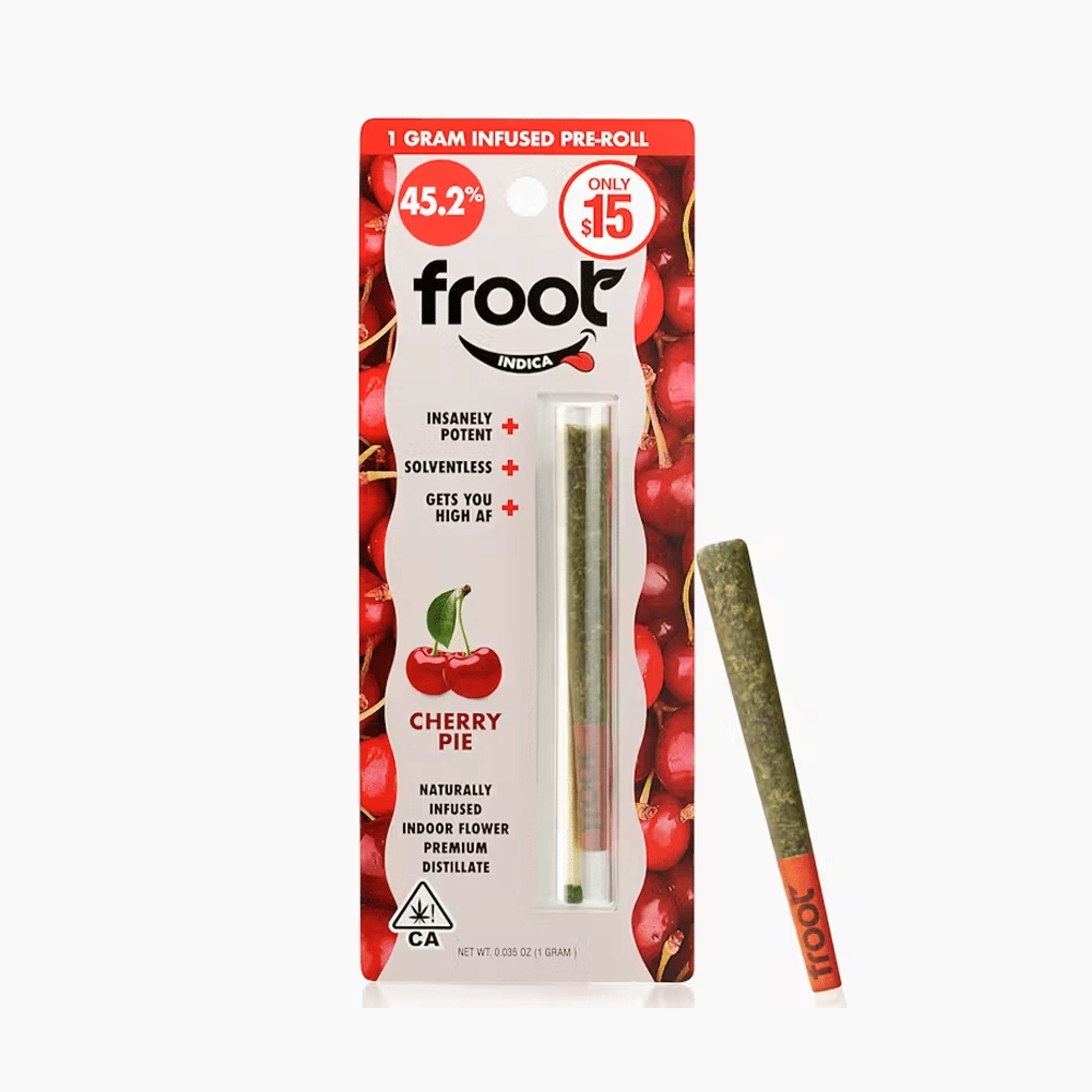 Cherry Pie Infused Pre-Roll (1G) - Froot - (1G) - $15 - Preroll