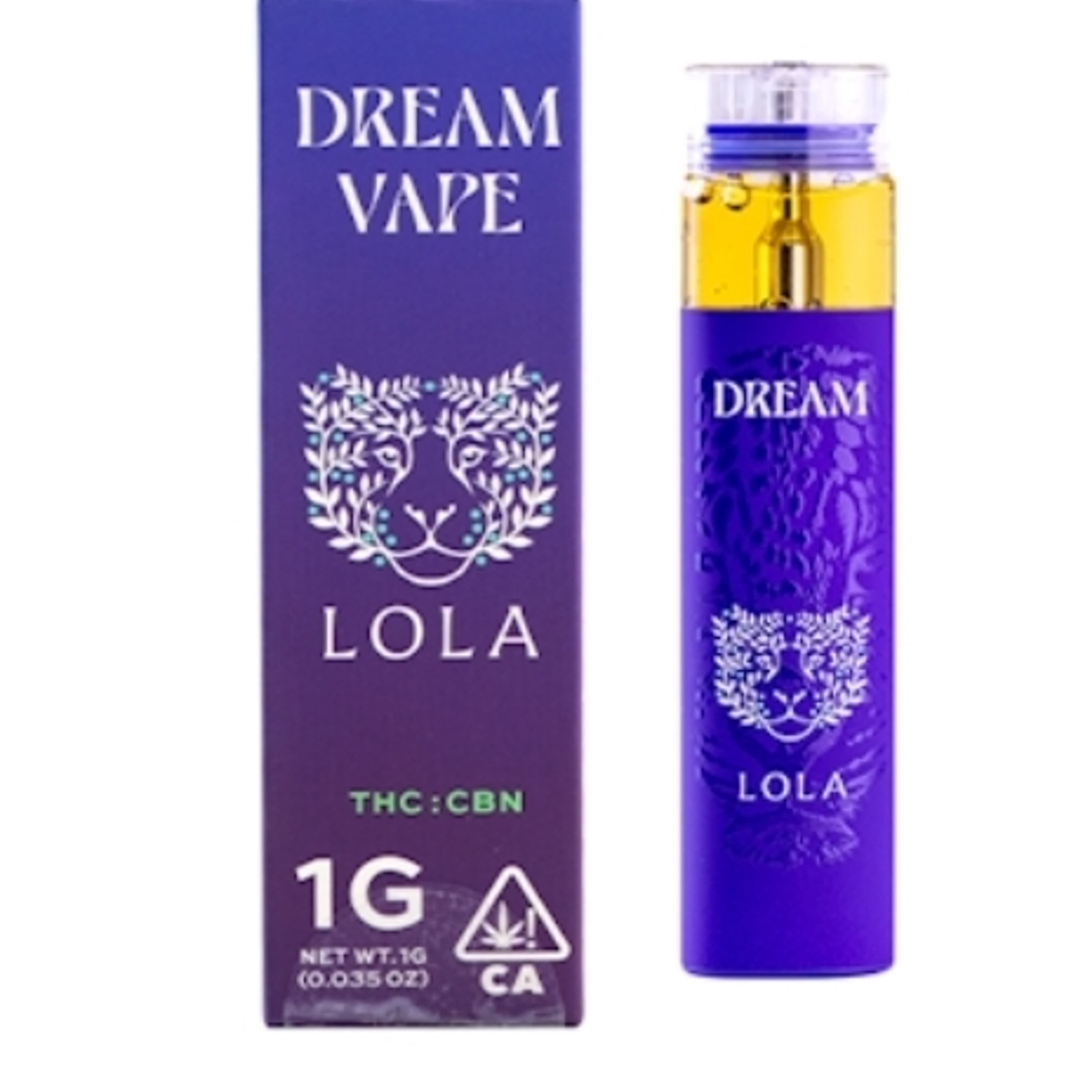 Vape - 1g - THC CBN - Dreams (sleep) - - $54.99 - Vape