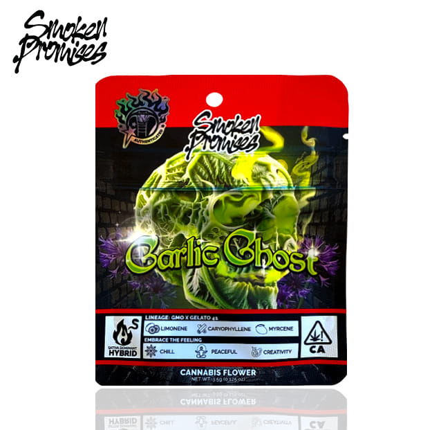Smoken Promises - Garlic Ghost - 3.5g - Smoken Promises -  - $29.99 - Indoor Flowers
