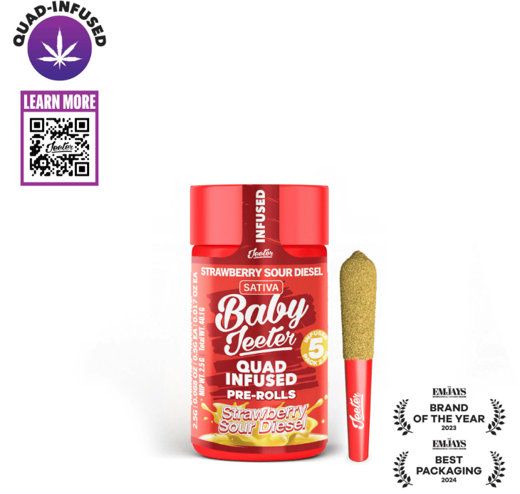 Jeeter: Strawberry Sour Diesel Baby Jeeter