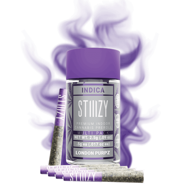 STIIIZY Naked Preroll 5pk | 2.5g - London Purpz