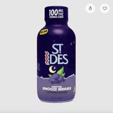 $11.10 St. Ides Shot 100mg - ST IDES - 100MG Watermelon - $7.99 - Edibles