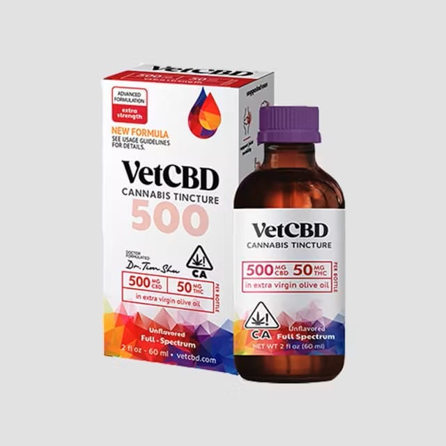 VetCBD Pet Tincture Extra Strength 500mg/60ml - Vet CBD -  - $75 - Tincture
