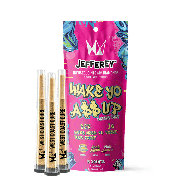 1.2g Jefferey Infused 3 Pack - Wake Yo A$$ Up