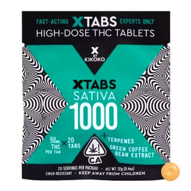 Sativa 50mg 20pk Tablets - Kikoko - null - $60 - Edible