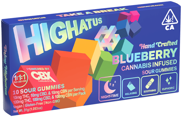 Highatus - Blueberry Sleep Gummies