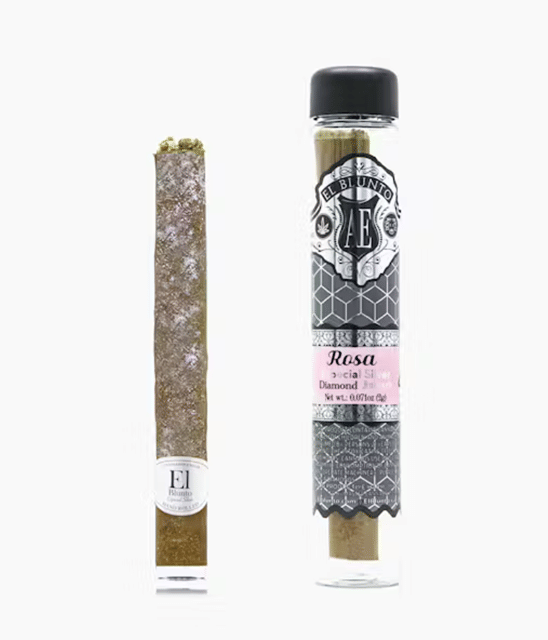 Rosa | Silver | 1.65g Diamond Infused Blunt