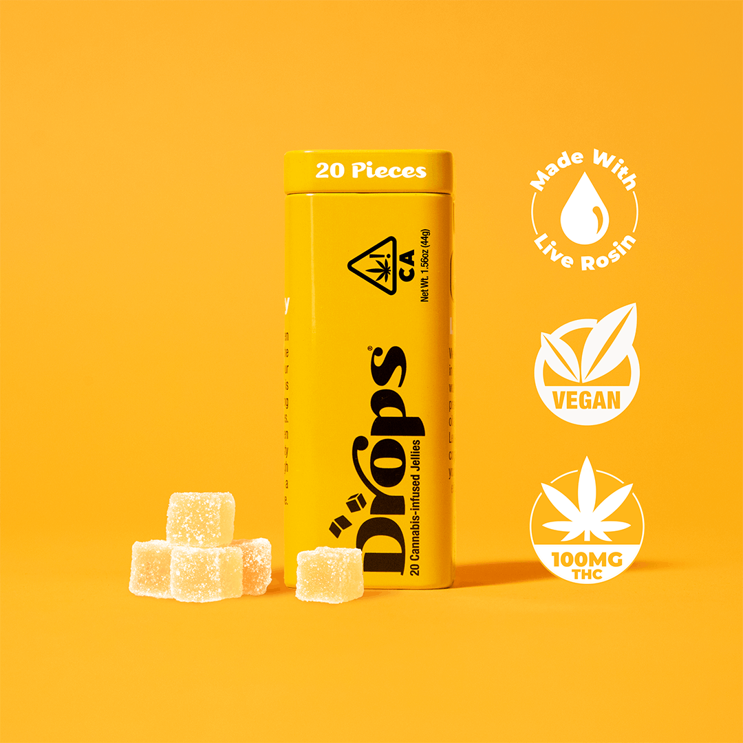 Drops: Active Lemon - 20 Piece