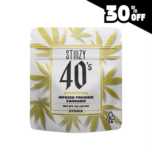 40's Infused Flower 7g - Strawnana