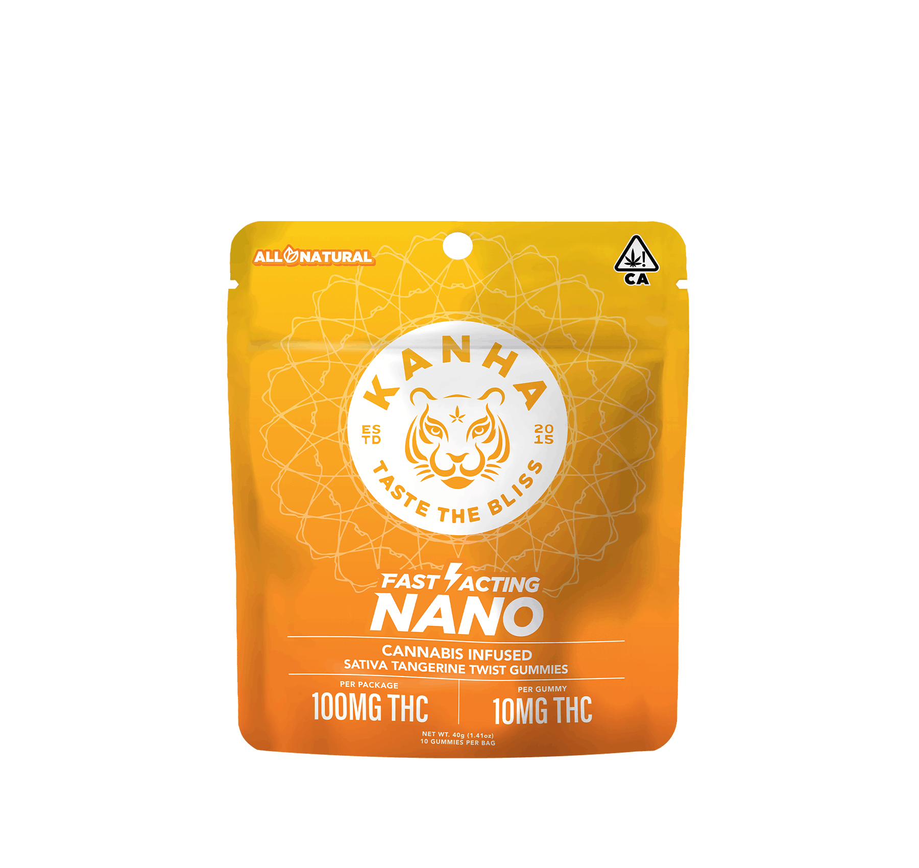 KANHA — Tangerine Twist Nano Sativa 10Pc