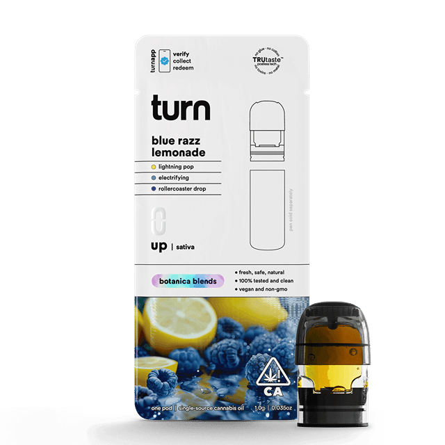 Blue Razz Lemonade Botanica Blends 1G Pod