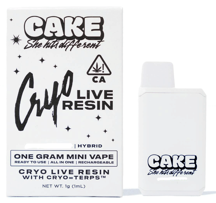 Cake Live Resin 1g Disposable - Cake Disposables - Maui Wowie - $35.99 - Concentrates