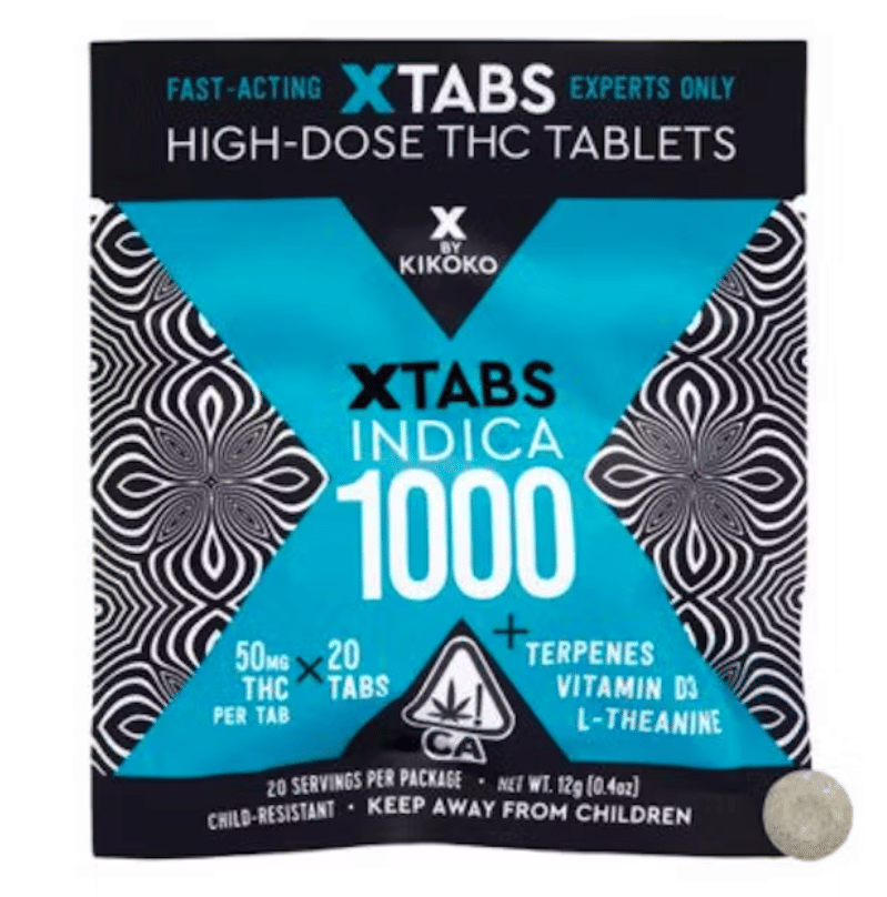 Indica 50mg 20pk Tablets - Kikoko - null - $60 - Edible