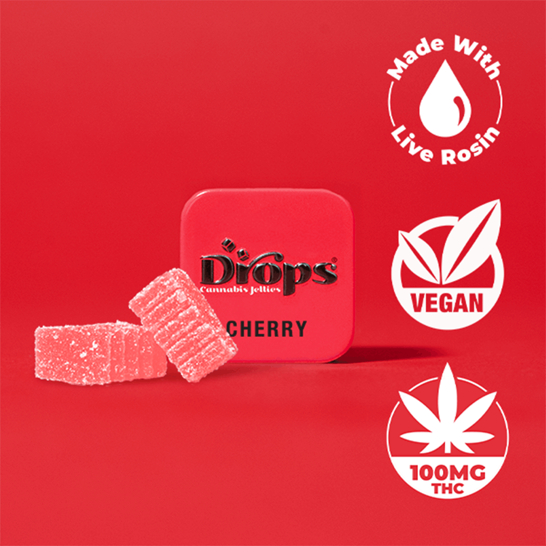 Cherry 1pk - GUMMY - DROPS -  - $7 - Edible (weight - each)
