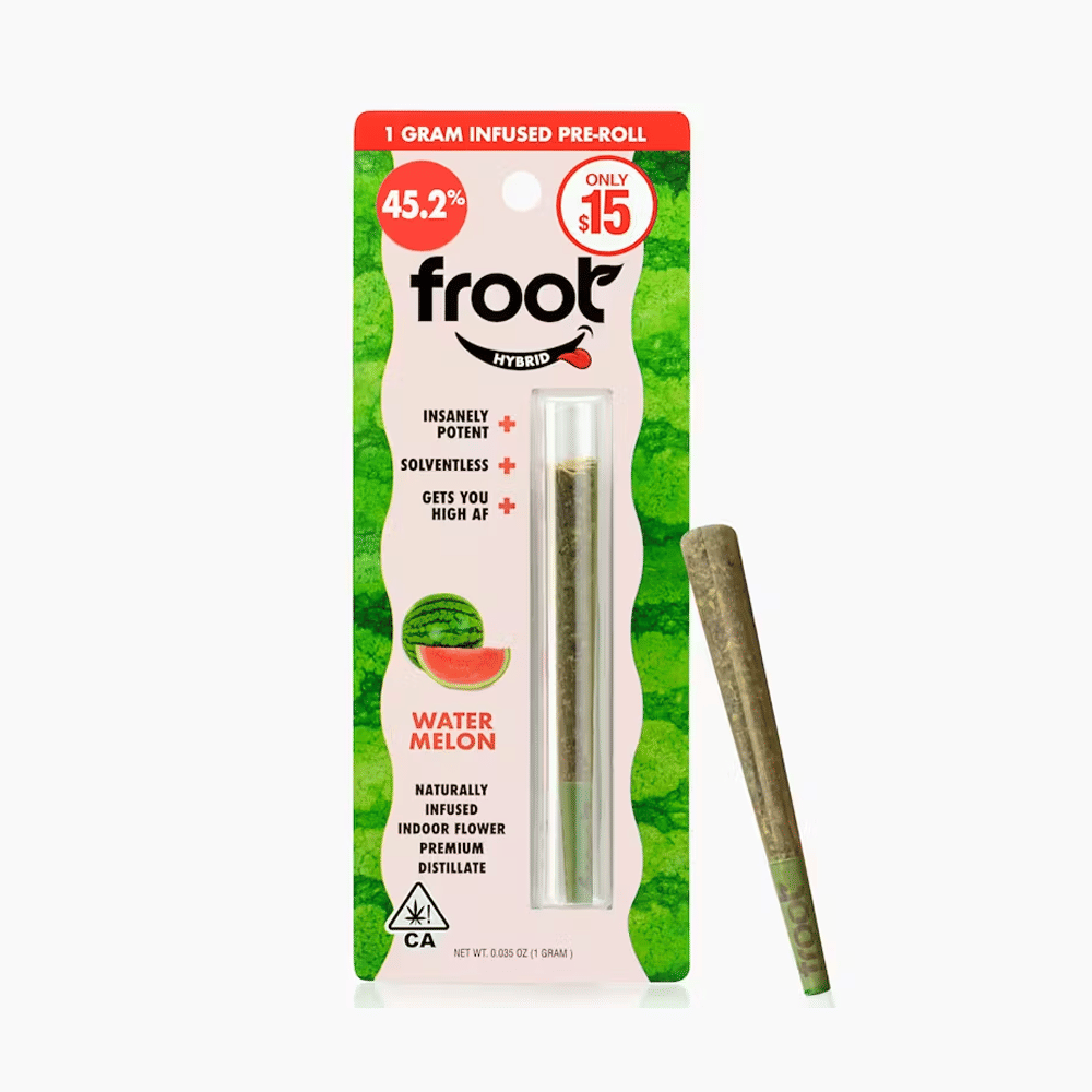 Watermelon Infused Pre-Roll (1G) - Froot - (1G) - $15 - Preroll