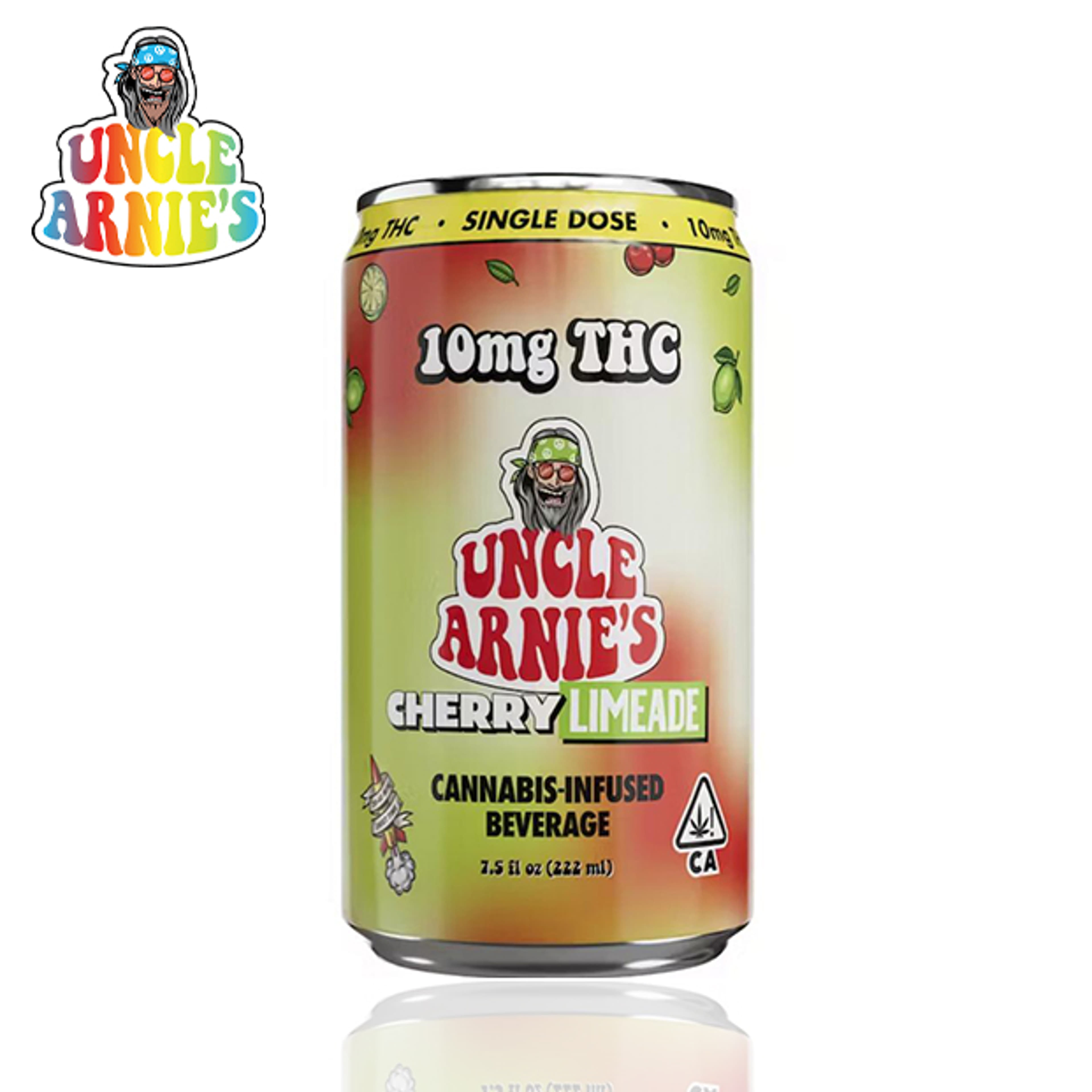 Uncle Arnies - Cherry Limeade - 10mg - Uncle Arnies - - $3.99 - Beverages