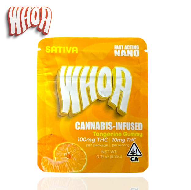 WHOA - Tangerine Gummies - 100mg *B2G1 EVERYDAY* - Whoa -  - $7.99 - Edibles