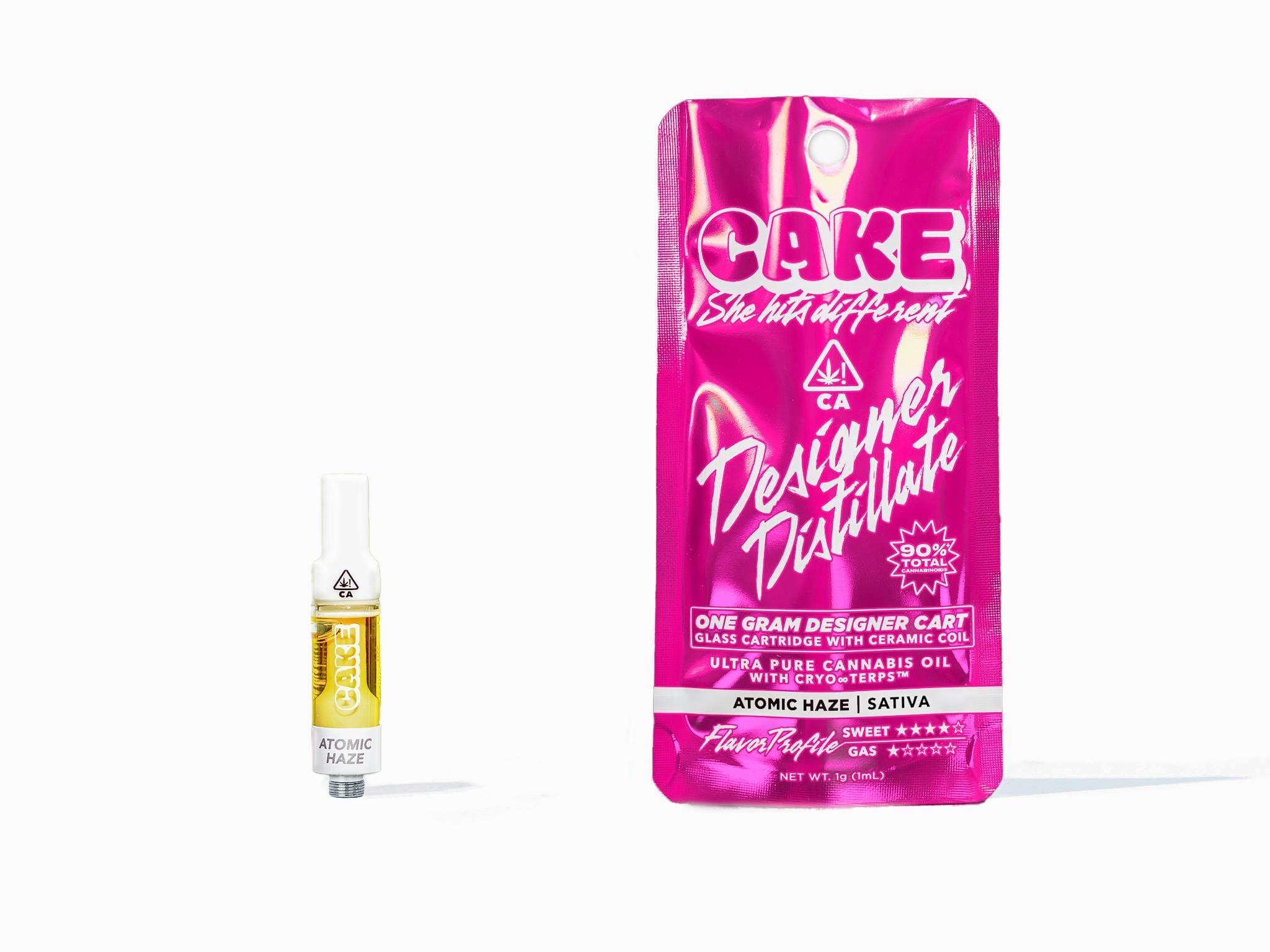 Sugar Baby Designer Distillate 1G Disposable Vape - CAKE Brand | Shop Our  Cannabis Products | Cannable Weed Dispensary Parlier