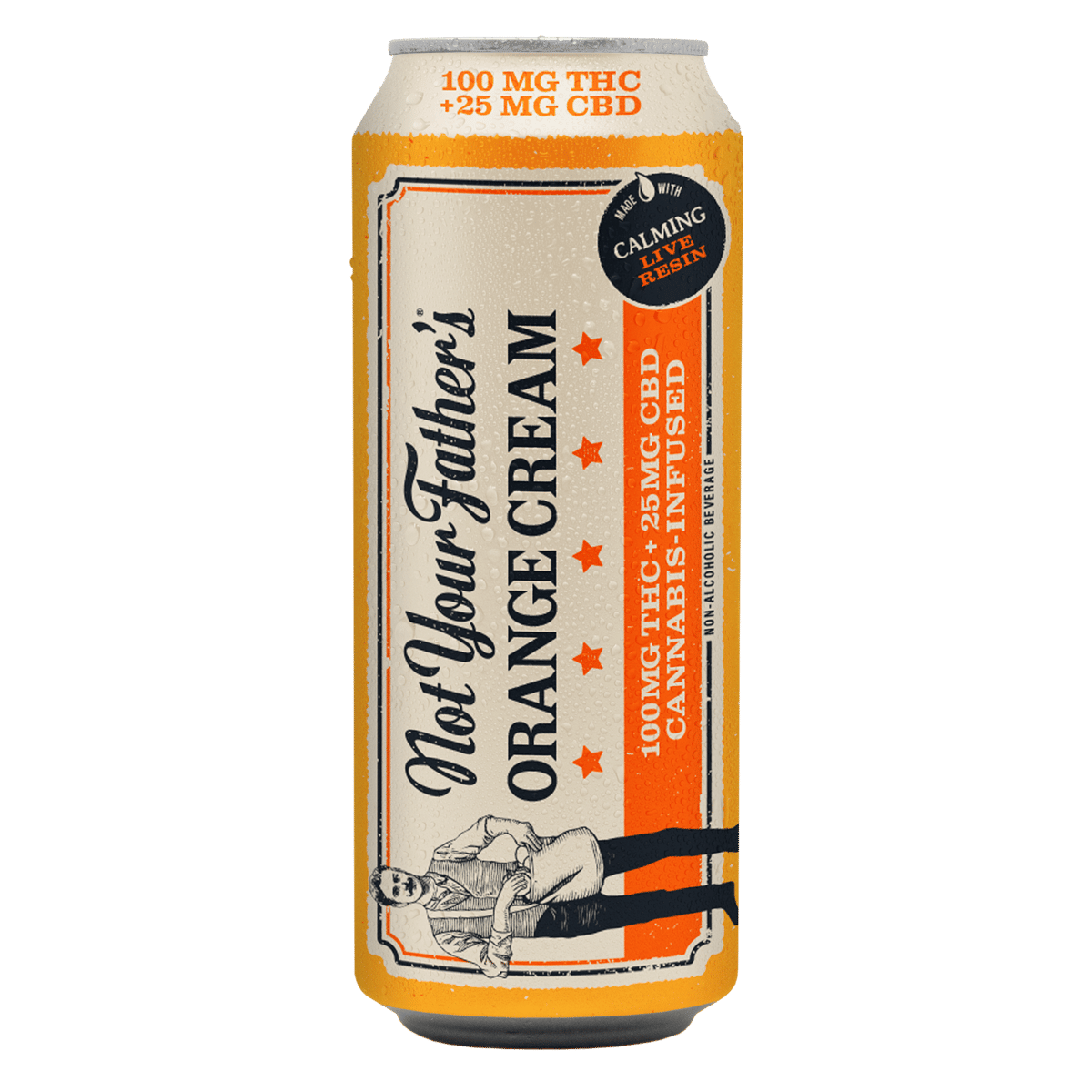 ORANGE CREAM | 16OZ SODA 100MG + CBD - NYF -  - $10 - Edibles