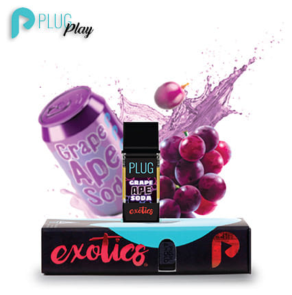 PLUGplay EXOTICS - Grape Ape Soda PLUG - 1g - PLUGplay - EXOTICS - $34.99 - PLUGplay Pods