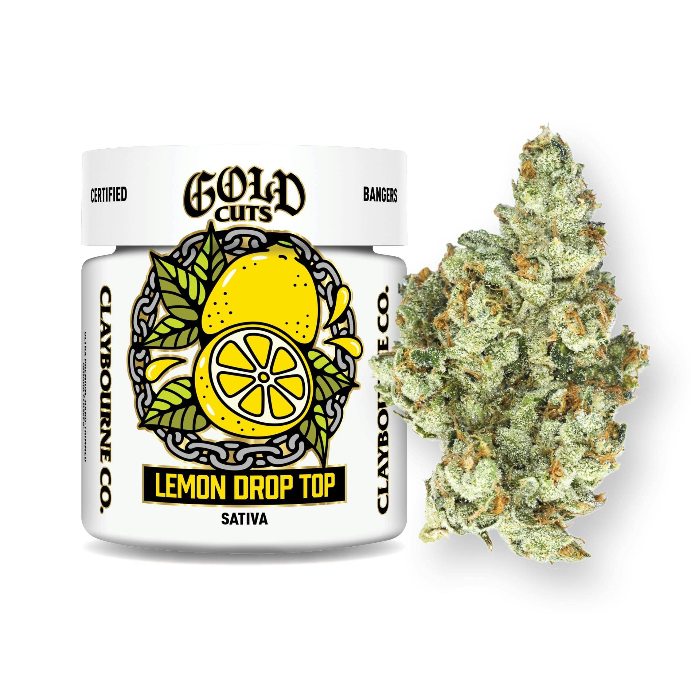 Lemon Drop Top (S) 24.90% 3.5G Gold Cuts - Claybourne Co. - Lemon Drop Top (S) - $43 - Flower