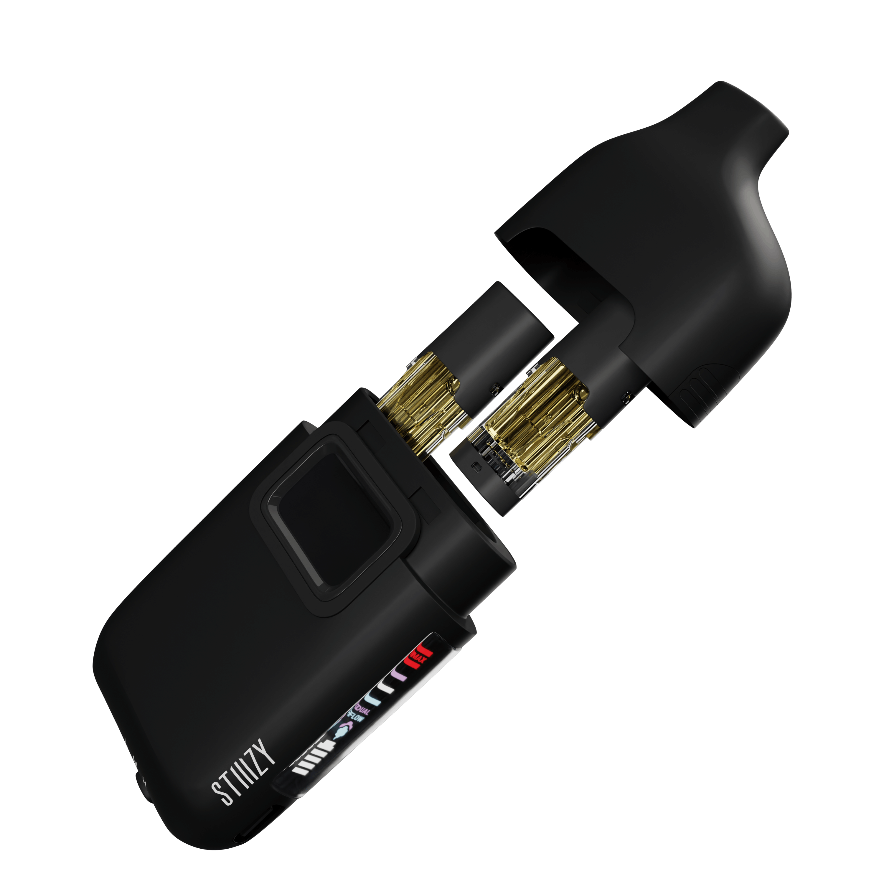 Black Dual Pod Battery - Stiiizy Bar - STIIIZY -  - $30 - Paraphernalia