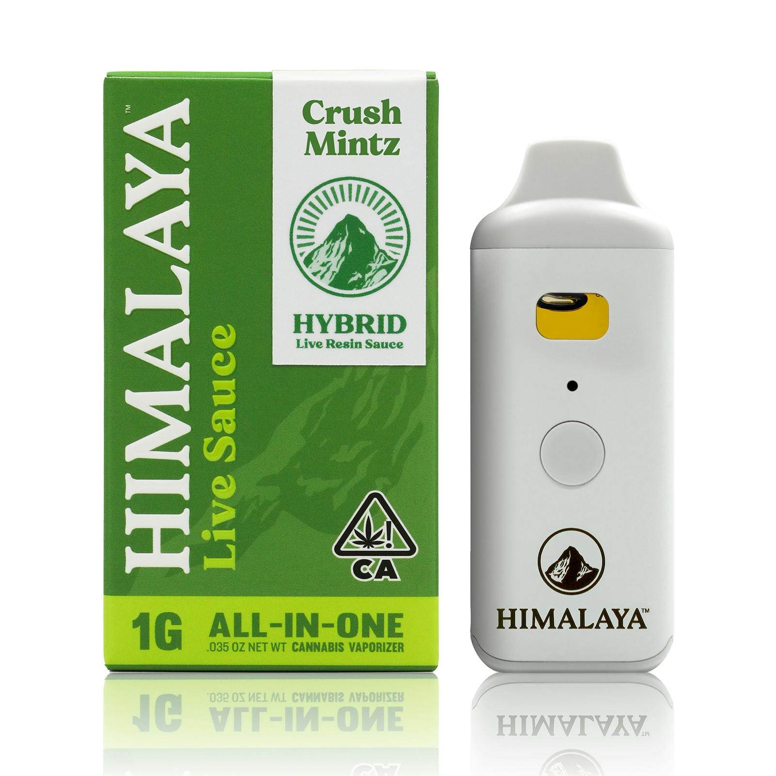 Crushmintz Live Sauce All-In-One Vape 1G - Himalaya -  - $33 - All in One Carts