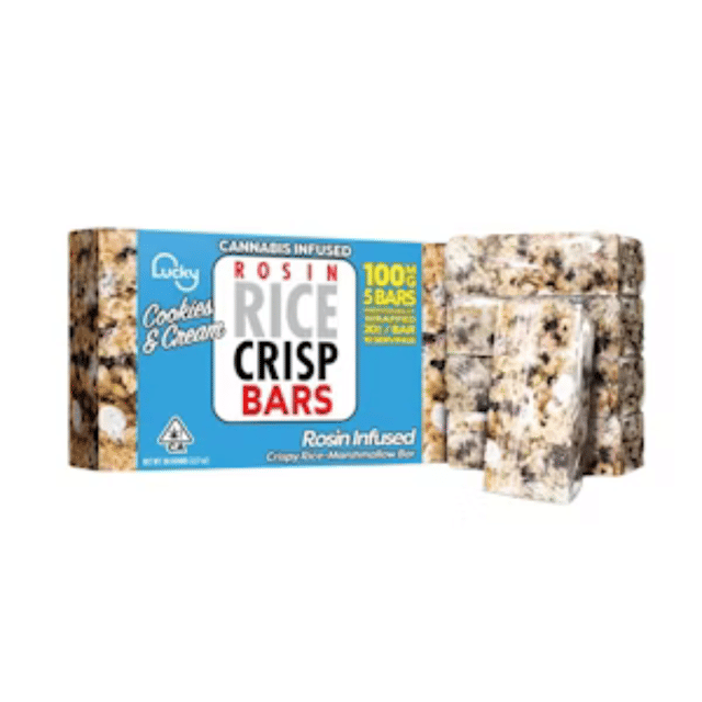 Crispy Rice Bars 100mg - Cookies & Cream