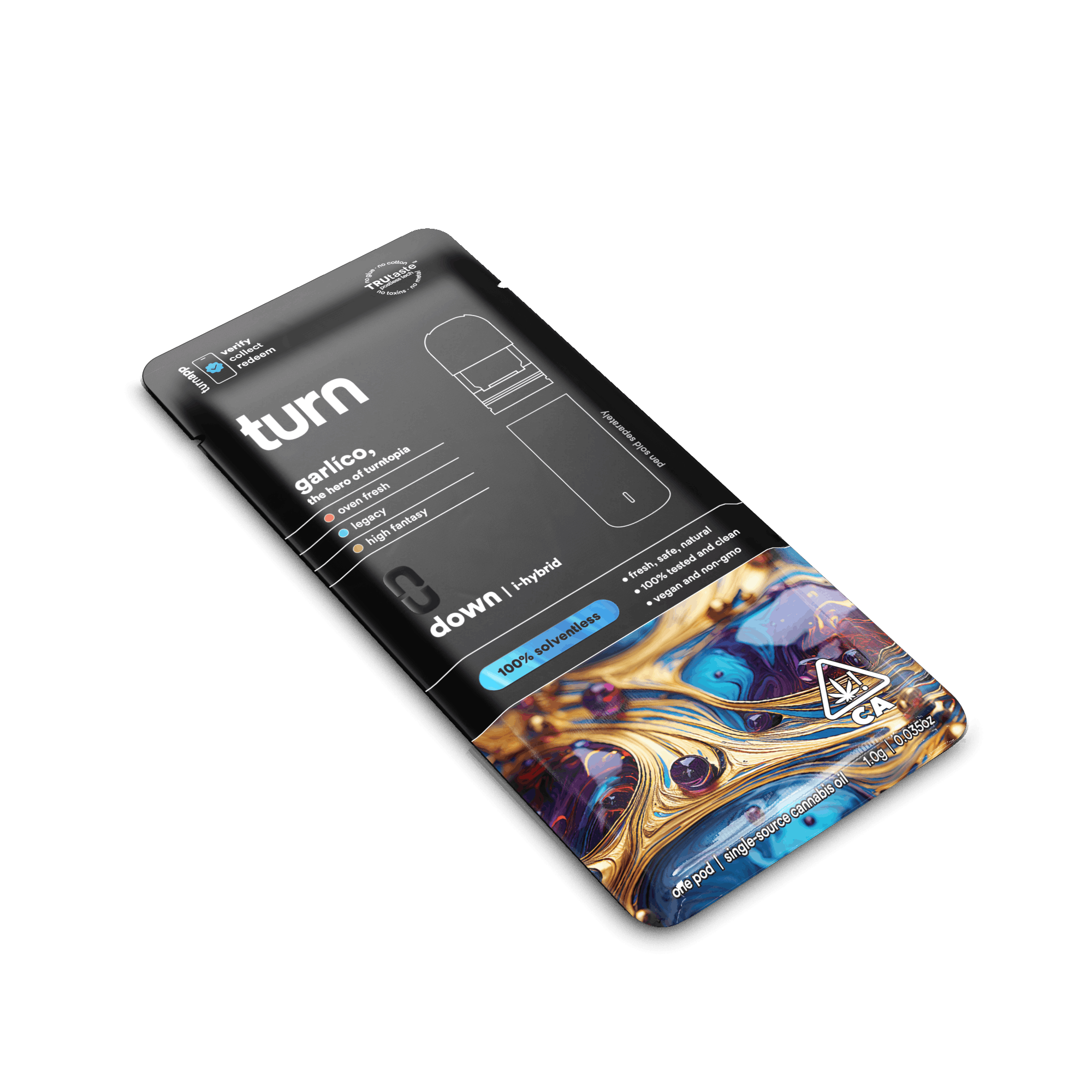 Garlico .5g Solventless Pod - turn -  - $35 - Vape Pod