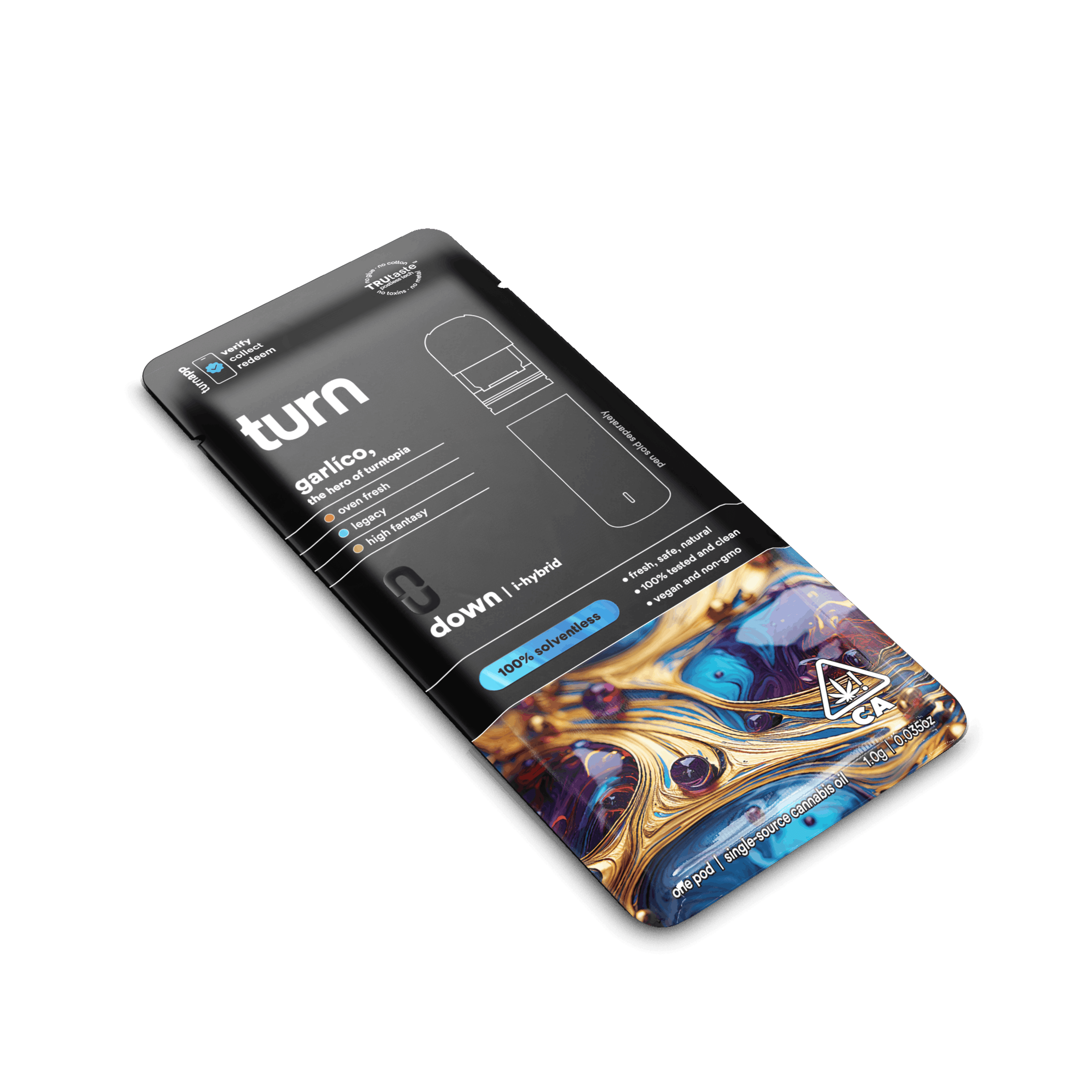 Garlico .5g Solventless Pod - turn - - $35 - Vape Pod
