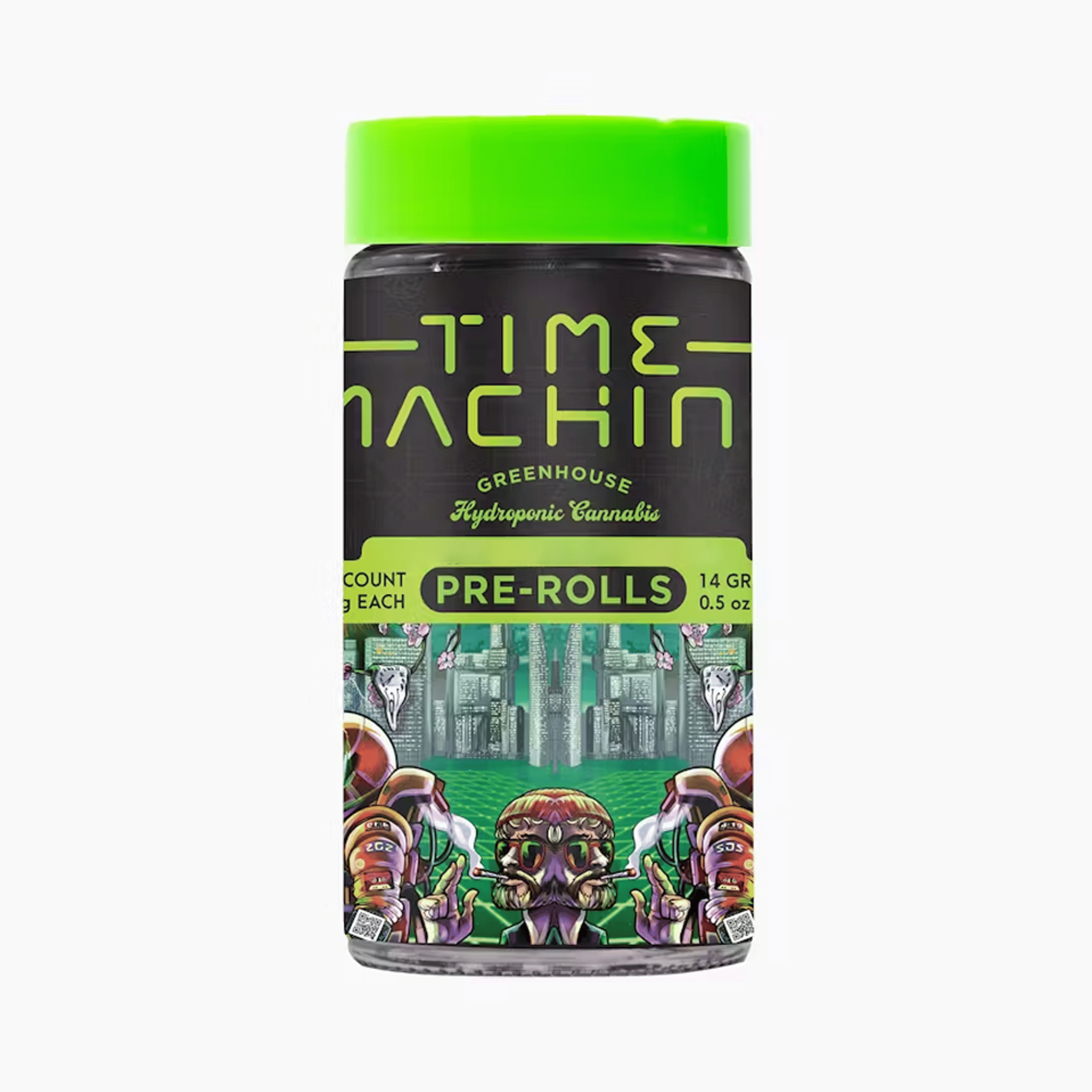 Kush Mints Pre-Rolls (28Pk) (14G) - Time Machine - (28Pk) (14G) - $65 - Preroll