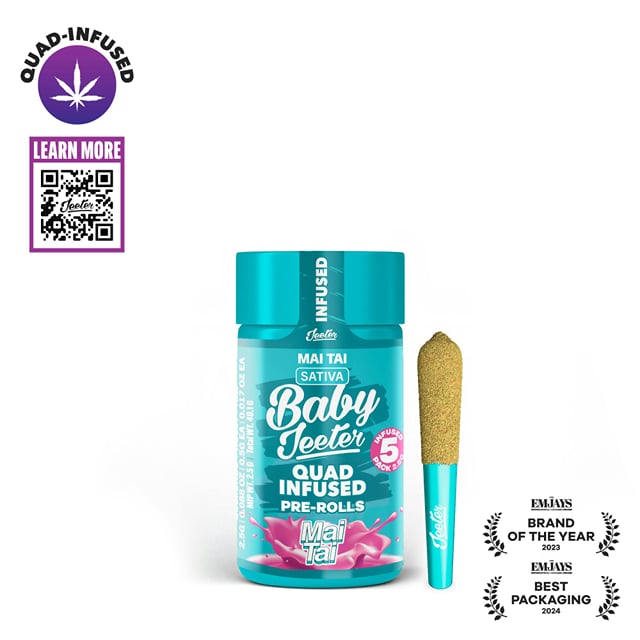 Mai Tai | .5g x 5 Infused Pre-Roll Pack