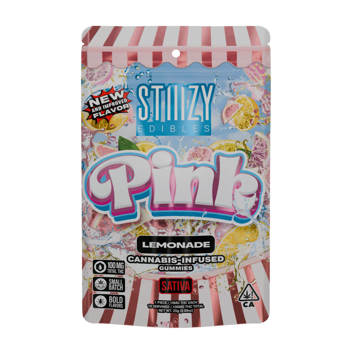 - PINK LEMONADE EDIBLES - STIIIZY -  - $8.64 - Edibles