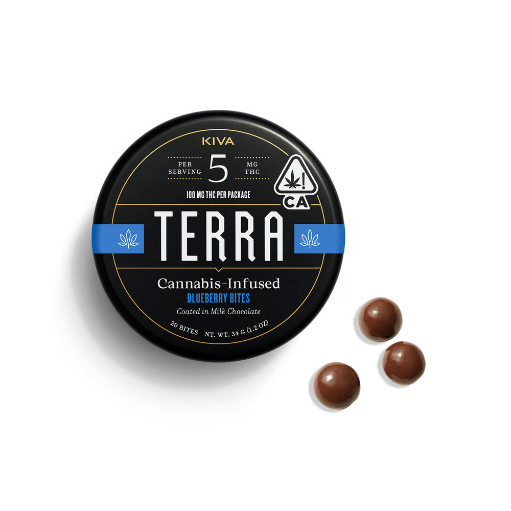 Milk Chocolate Blueberries 100mg - Terra - Chocolate - $22 - Edible